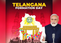 PM Narendra Modi Extends Greetings on Telangana Statehood Day